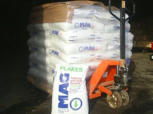 Pallet of MAG Flakes