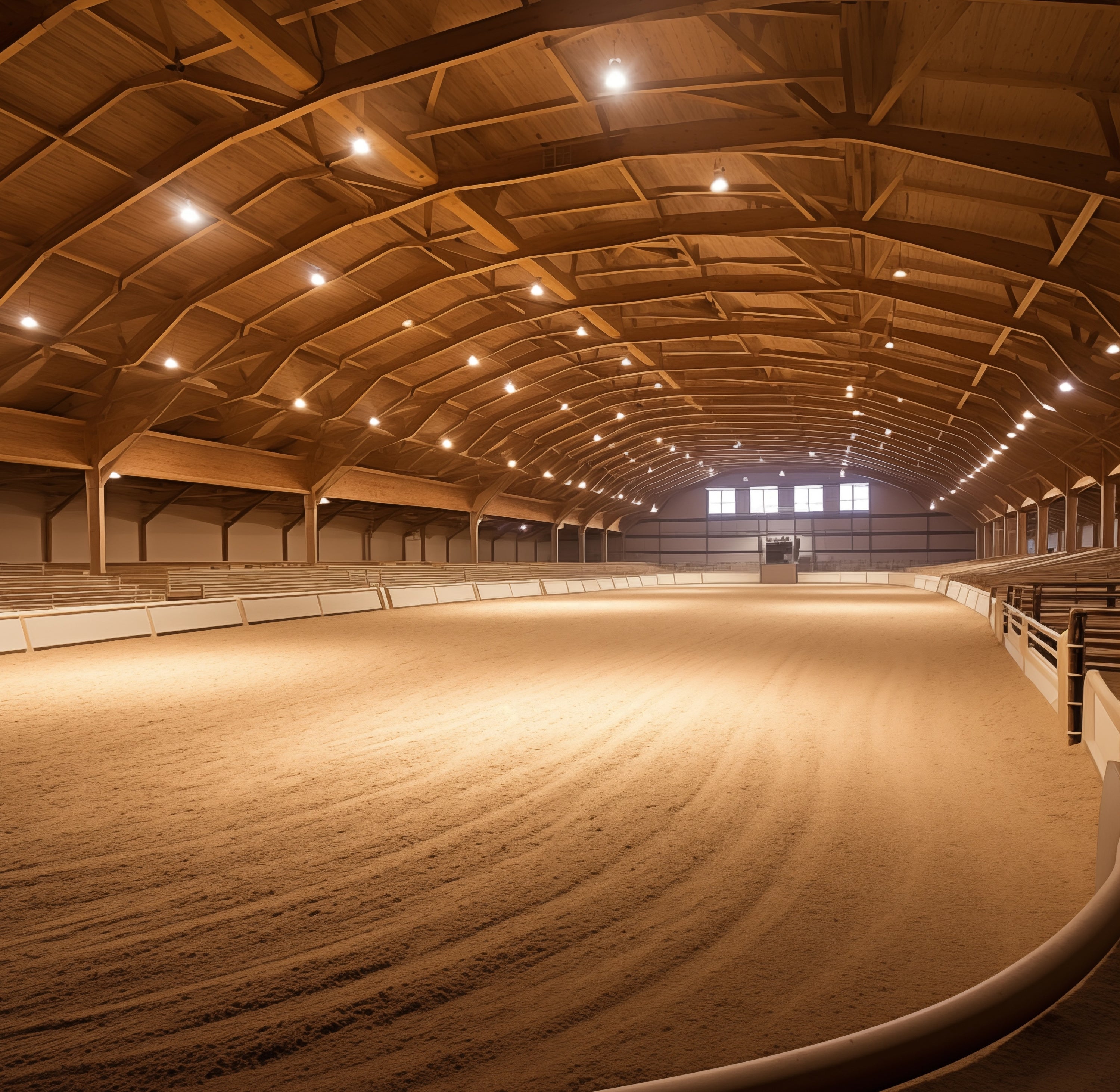 Top Ten Tips for Building An Indoor Riding Arena – Stop Arena Dust